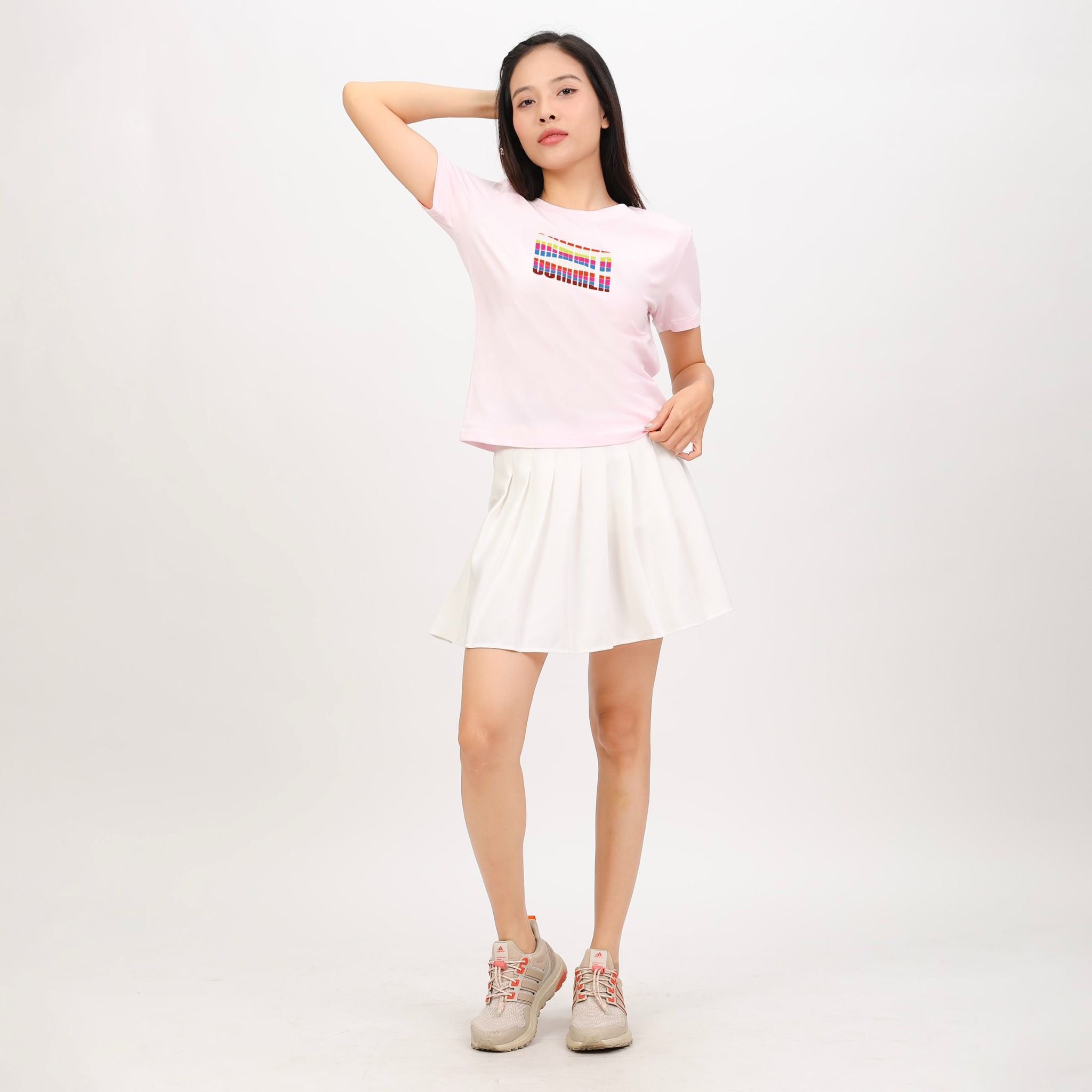 Áo thun nữ tay ngắn form cơ bản chất cotton siêu mát 020p 0307