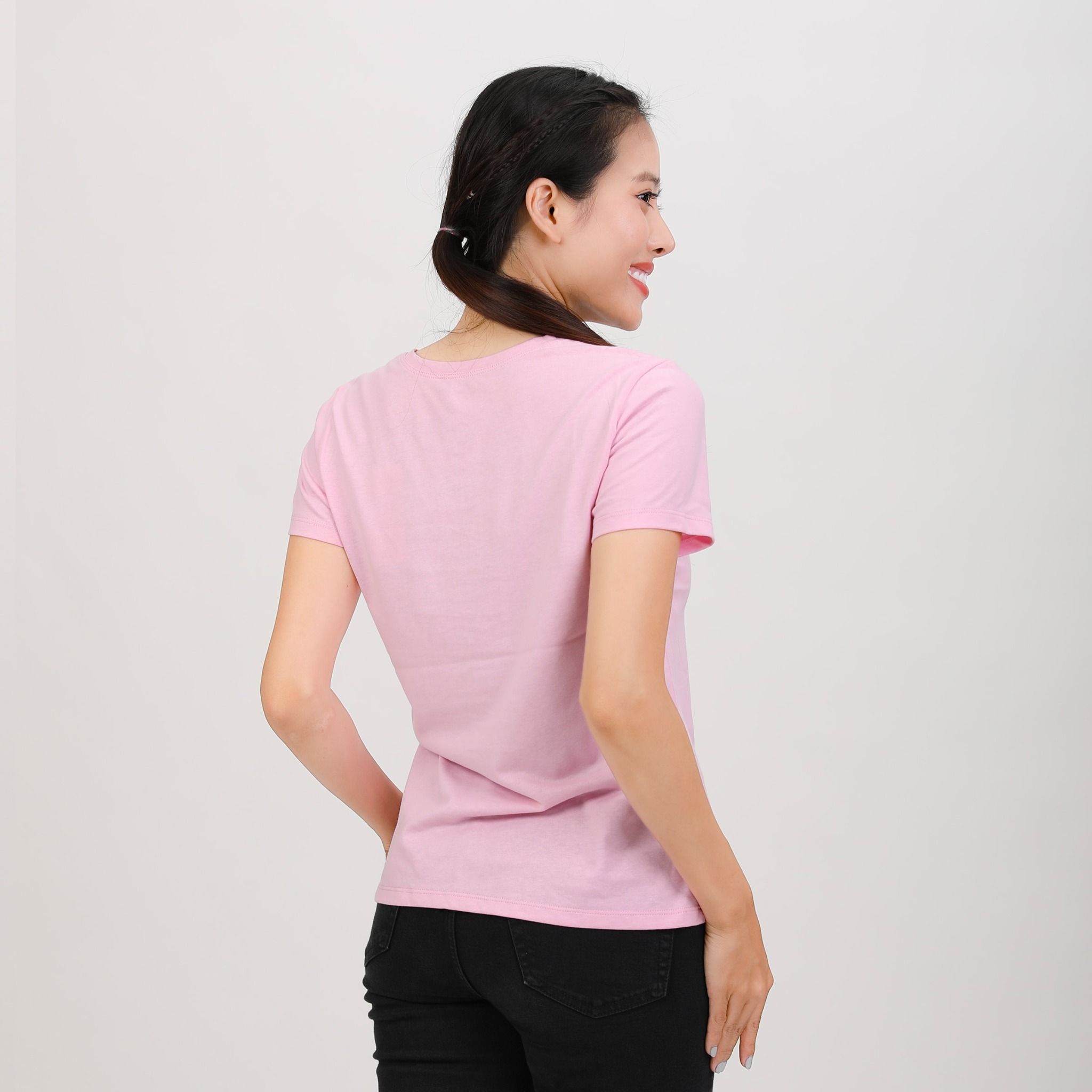 Áo thun nữ tay ngắn Form Suông chất cotton siêu mát 020p 0310