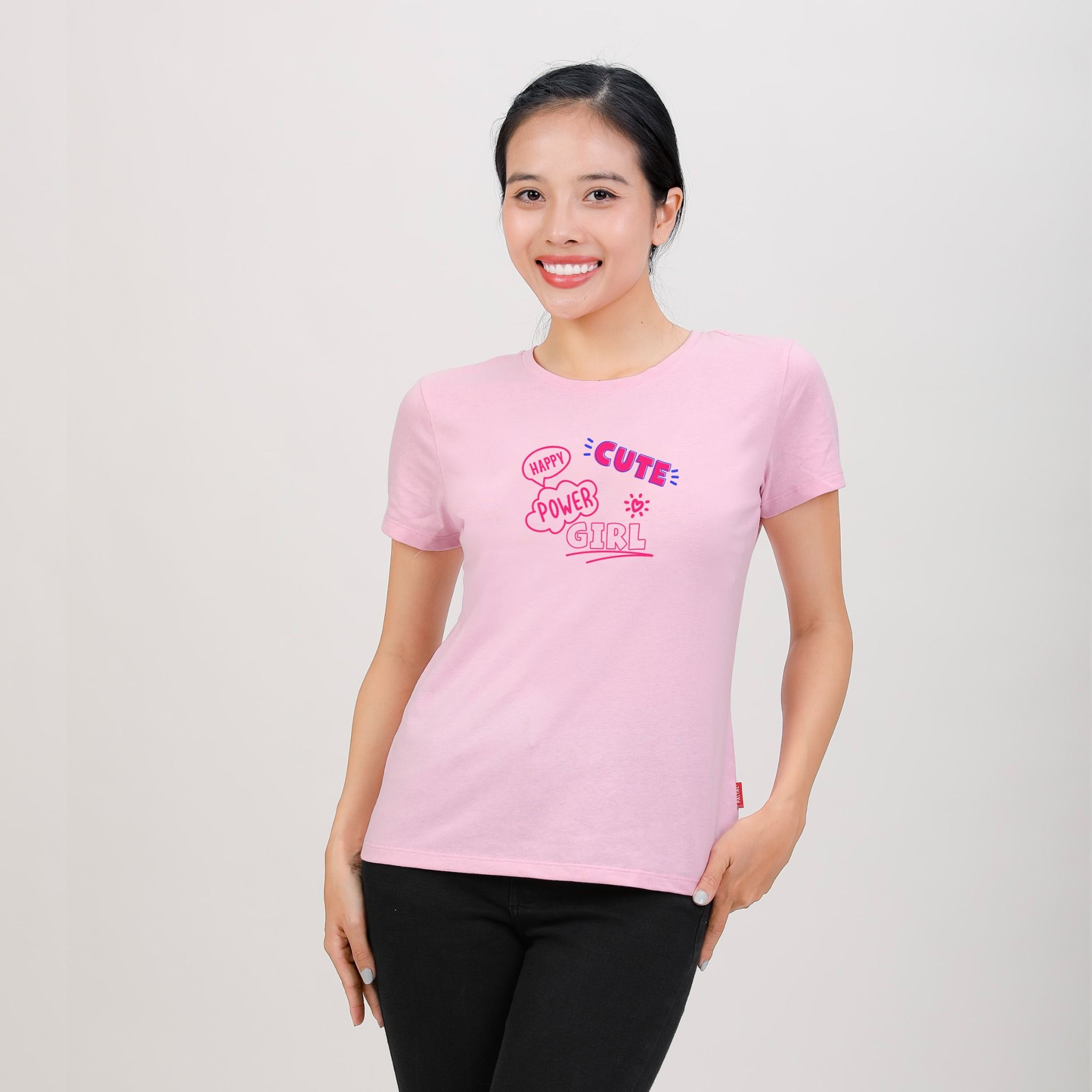 Áo thun nữ tay ngắn Form Suông chất cotton siêu mát 020p 0313