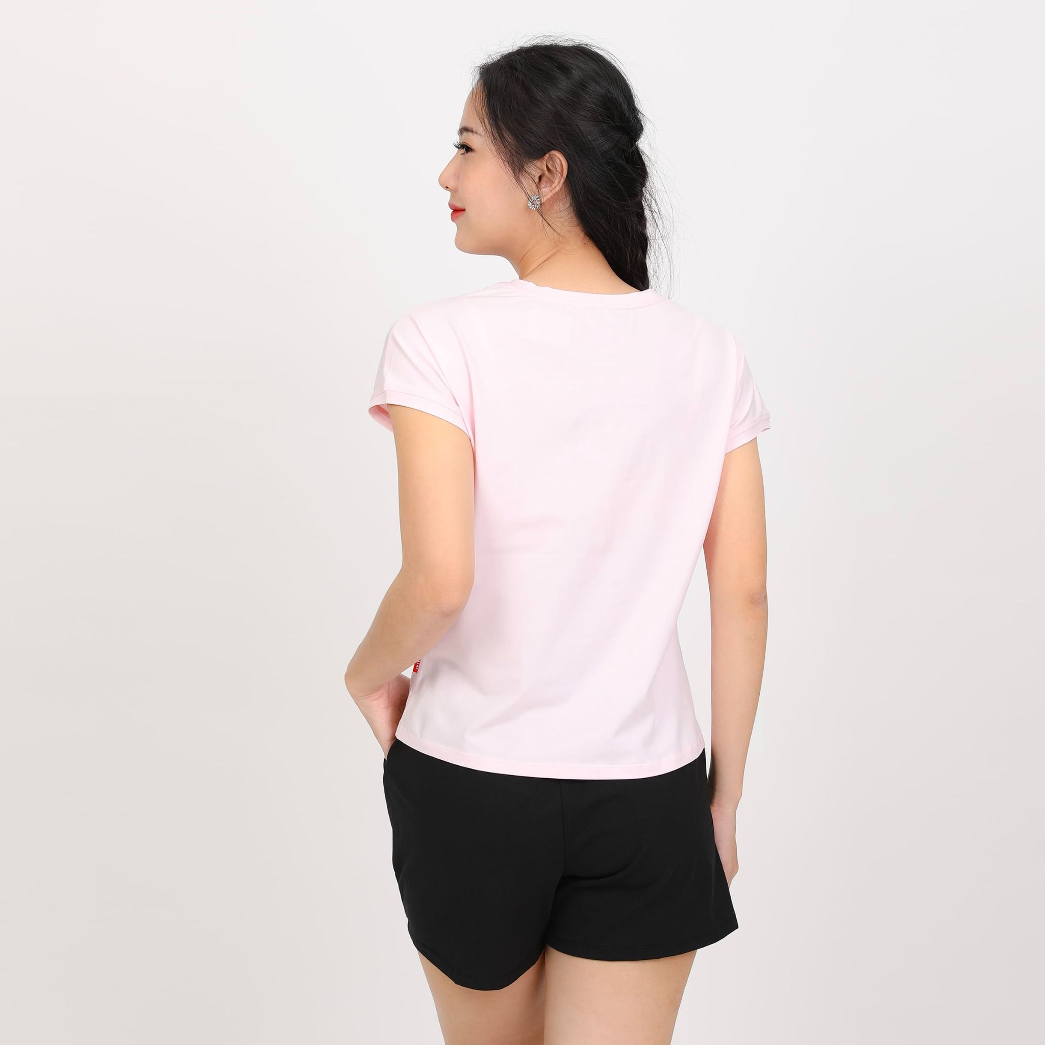 Set đồ bộ nữ kiểu quần đùi tay liền chất cotton siêu mát 025p 5220
