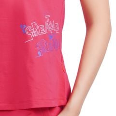 Set đồ bộ nữ kiểu quần lửng tay ngắn chất cotton siêu mát 024p 4247