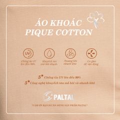 Áo khoác nữ chống nắng đẹp cao cấp Pique 521p 1282