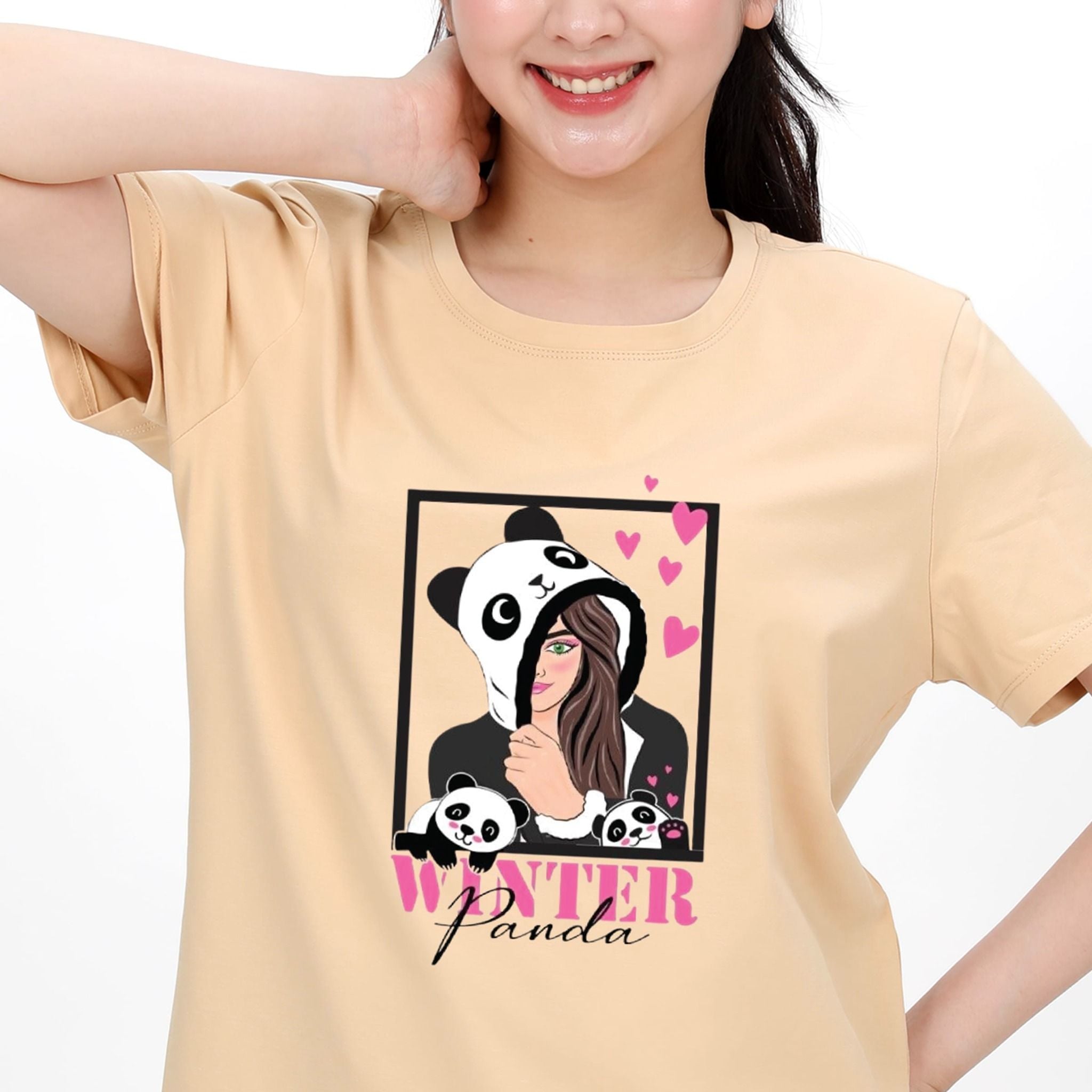 Áo thun nữ form rộng chất cotton siêu mát 020p 0209