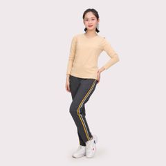 Áo thun nữ tay dài Cổ Tim chất cotton siêu mát 020p 0264