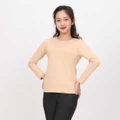 Áo thun nữ tay dài Cổ Tròn chất cotton siêu mát 020p 0263