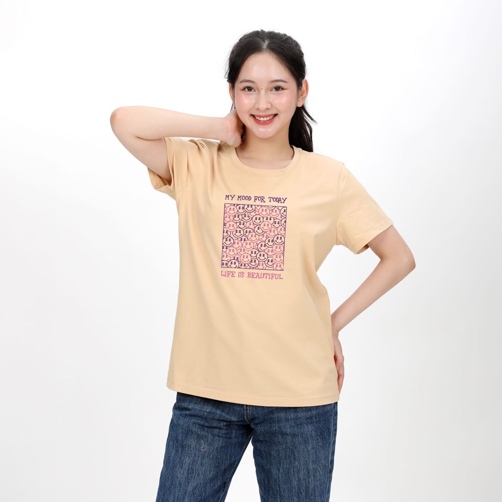 Áo thun tay ngắn cotton form rộng 020p 0302