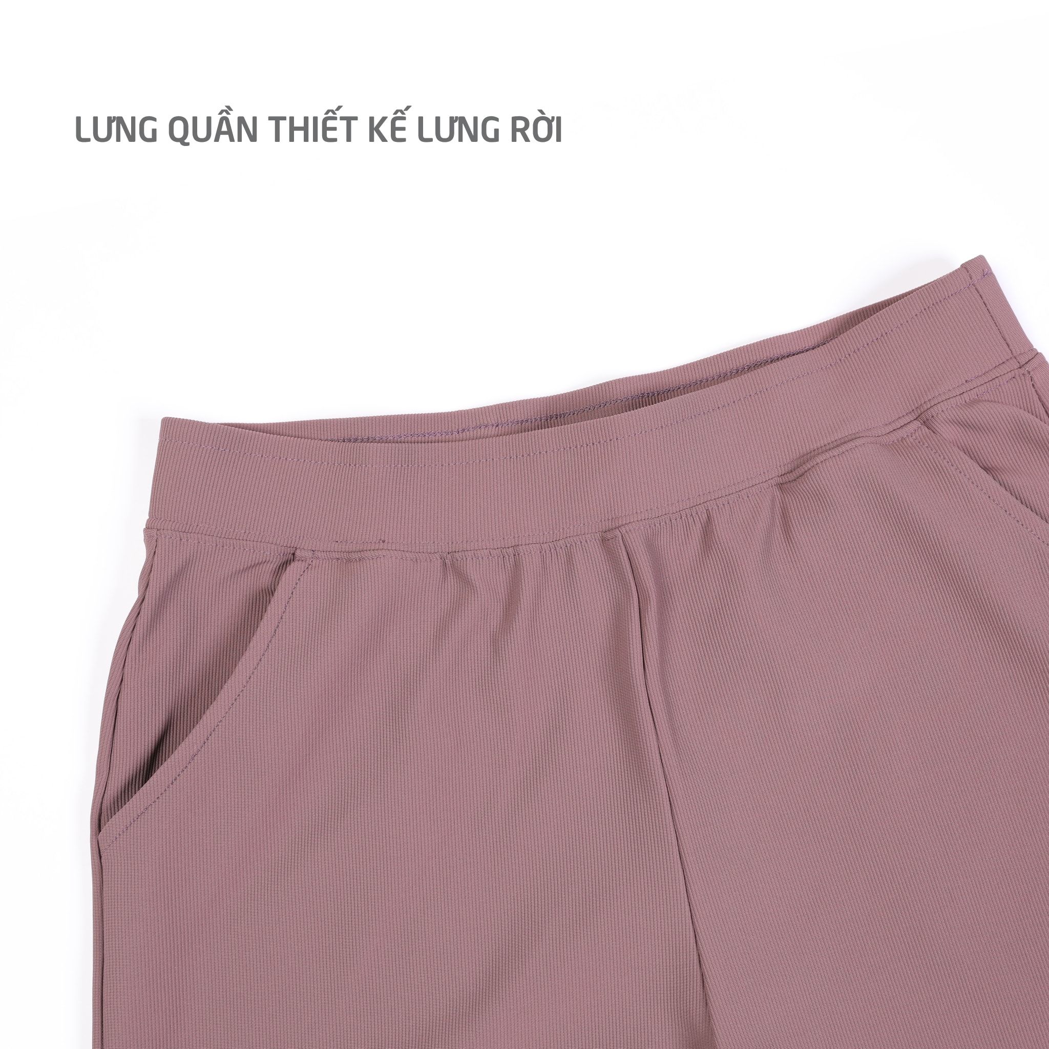 Set đồ bộ nữ kiểu quần dài tay ngắn chất rib Gân 553p 3407