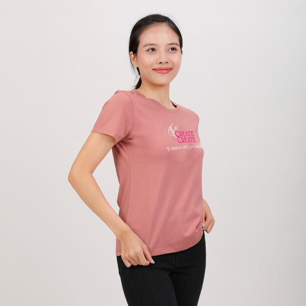 Áo Thun Tay Ngắn Form Suông Chất Cotton 020p 0309