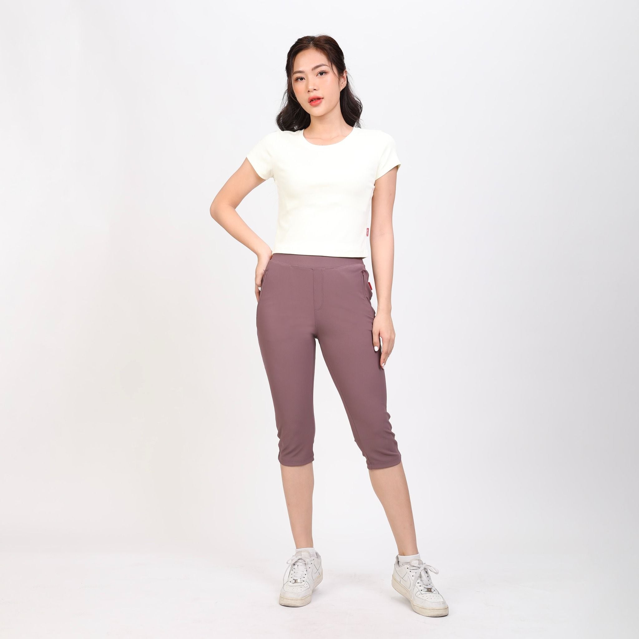 Quần Lửng Form Ôm chất rib Gân 558p 8068