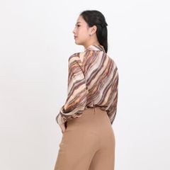 Áo Sơ Mi Tay Dài Thời Trang Chất Lụa Nhung 260p 0333