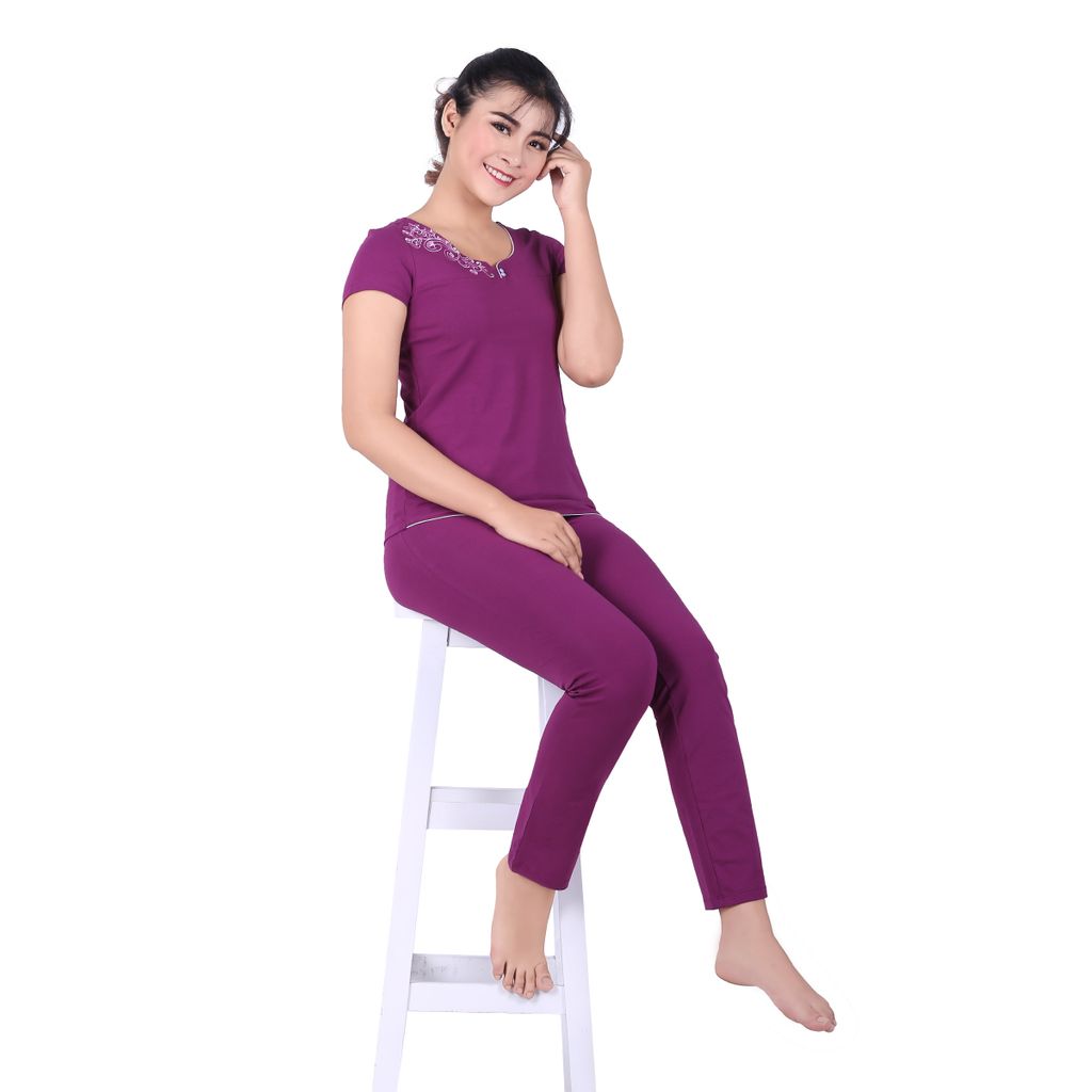 Bộ dài tay ngắn cotton 023p 1380