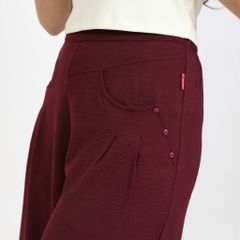 Quần thể thao nữ ống lửng chất đũi 338p 8522