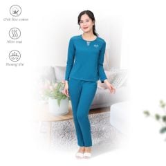 Set đồ bộ nữ kiểu quần dài tay dài 183p 3207