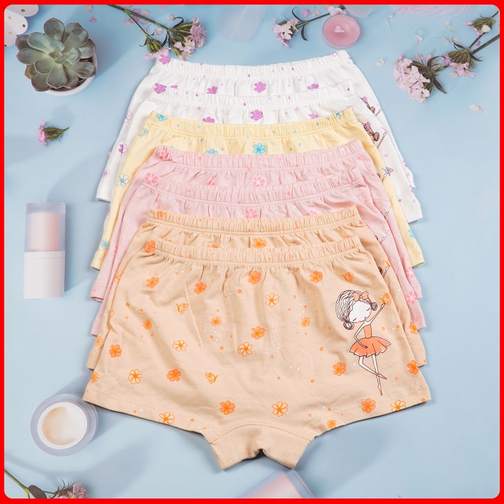 Combo 7 quần lót trẻ em baby cotton 027p 7138