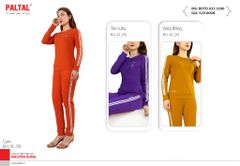 Bộ nữ thể thao kiểu quần dài tay dài chất cotton siêu mát 033p 3240