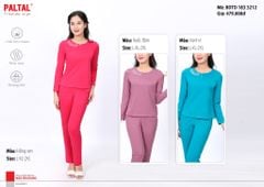 Set đồ bộ nữ kiểu quần dài tay dài 183p 3212