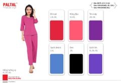 Set đồ bộ nữ kiểu quần dài tay lở chất thun lạnh siêu bền 013p 3142
