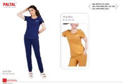 Đồ bộ mặc nhà nữ kiểu quần dài tay ngắn cotton 193p 3298