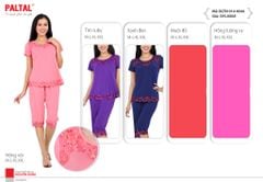 Set đồ bộ nữ kiểu quần lửng tay ngắn chất thun lạnh siêu bền 014p 4044