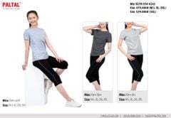 Set đồ bộ nữ kiểu quần lửng tay ngắn chất cotton melan mát 054p 4242
