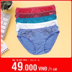 quần lót nữ chất cotton siêu mát 027p 7073