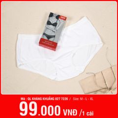Hộp quần lót nữ kháng khuẩn 027p 7226