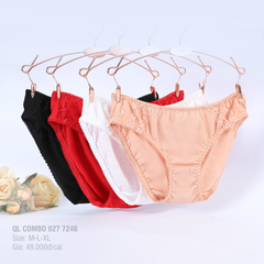 Combo 02-06-10 quần lót nữ chất cotton siêu mát 027p 7246