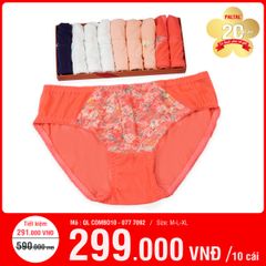 Combo 10 Quần Lót Nữ Voan Lưới 077p7092