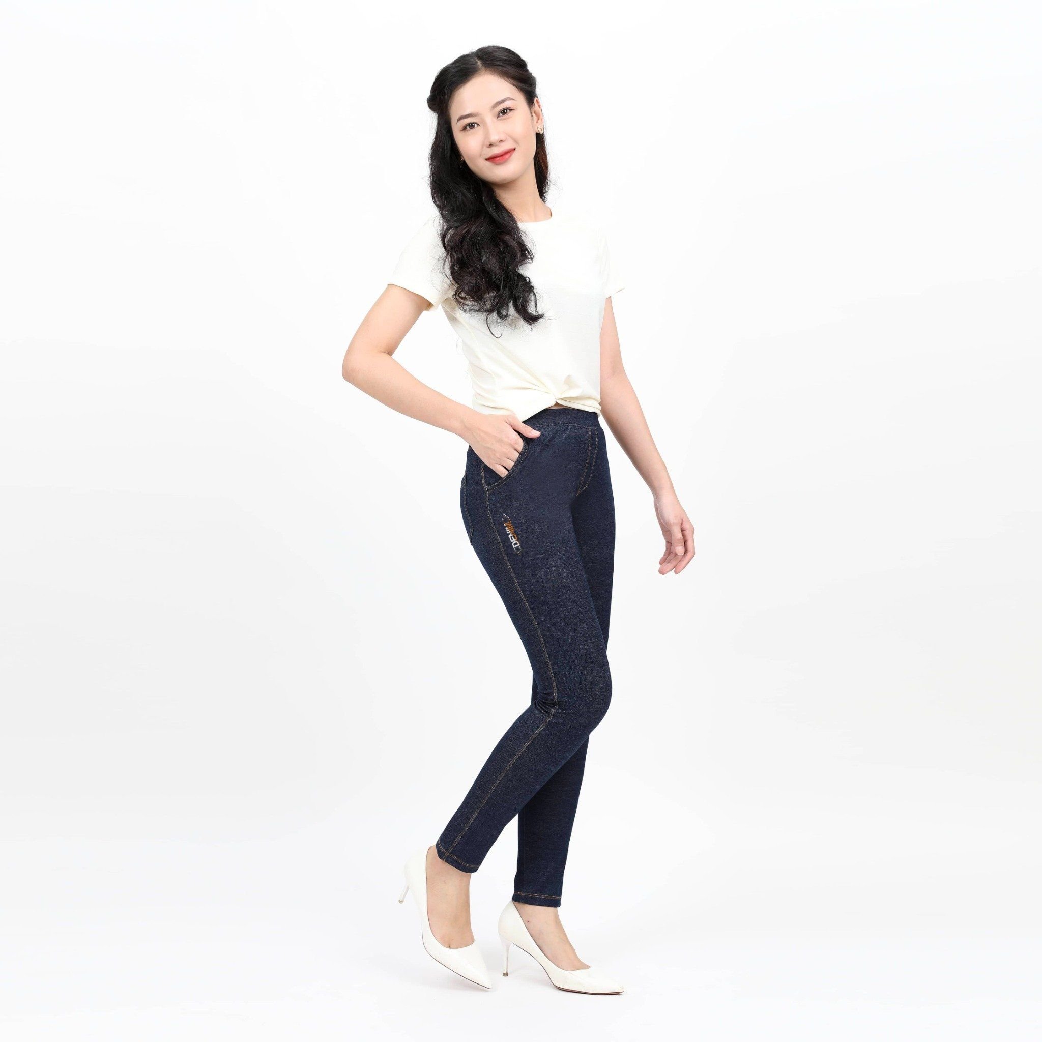Quần chất jean ống dài 508p 8053