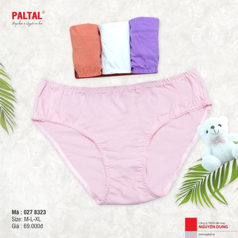Quần lót nữ lưng cao cotton 027p 8323