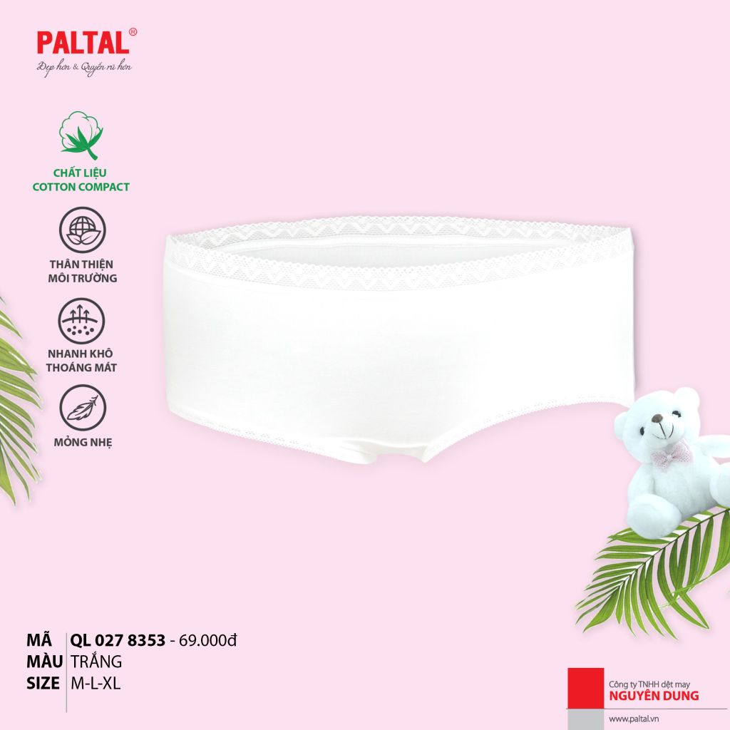 Combo 7 quần lót cấp 3 cotton 027p 8353