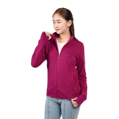 ..Áo khoác nữ chống nắng, chống UV chất vảy cá cotton cvc mát 401p 1216