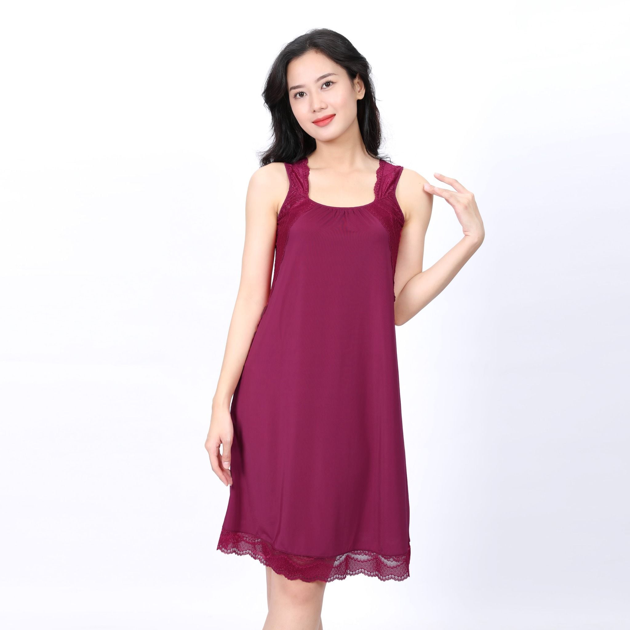 Áo ngủ, Váy ngủ bản chất thun lạnh siêu bền 012p 2507