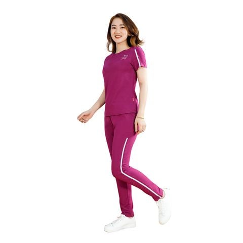 Set đồ bộ nữ kiểu thể thao kiểu quần dài tay ngắn 193p 3261