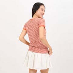 Áo thun nữ tay ngắn form suông cổ tròn chất cotton siêu mát 020p 0099