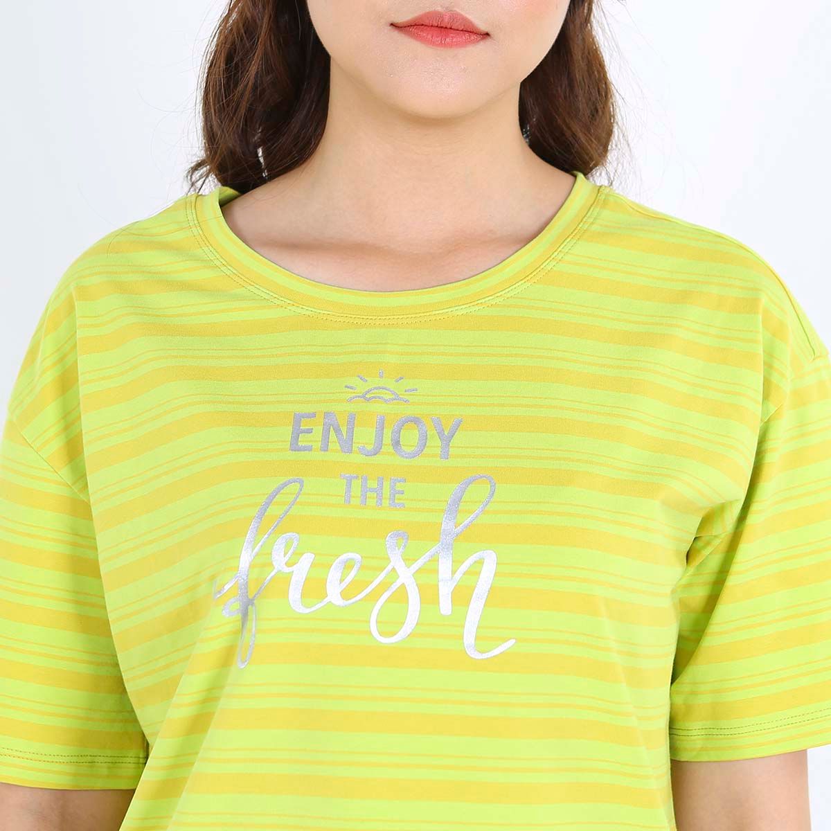 Set đồ bộ nữ kiểu quần đùi tay ngắn chất cotton siêu mát 025p 5055