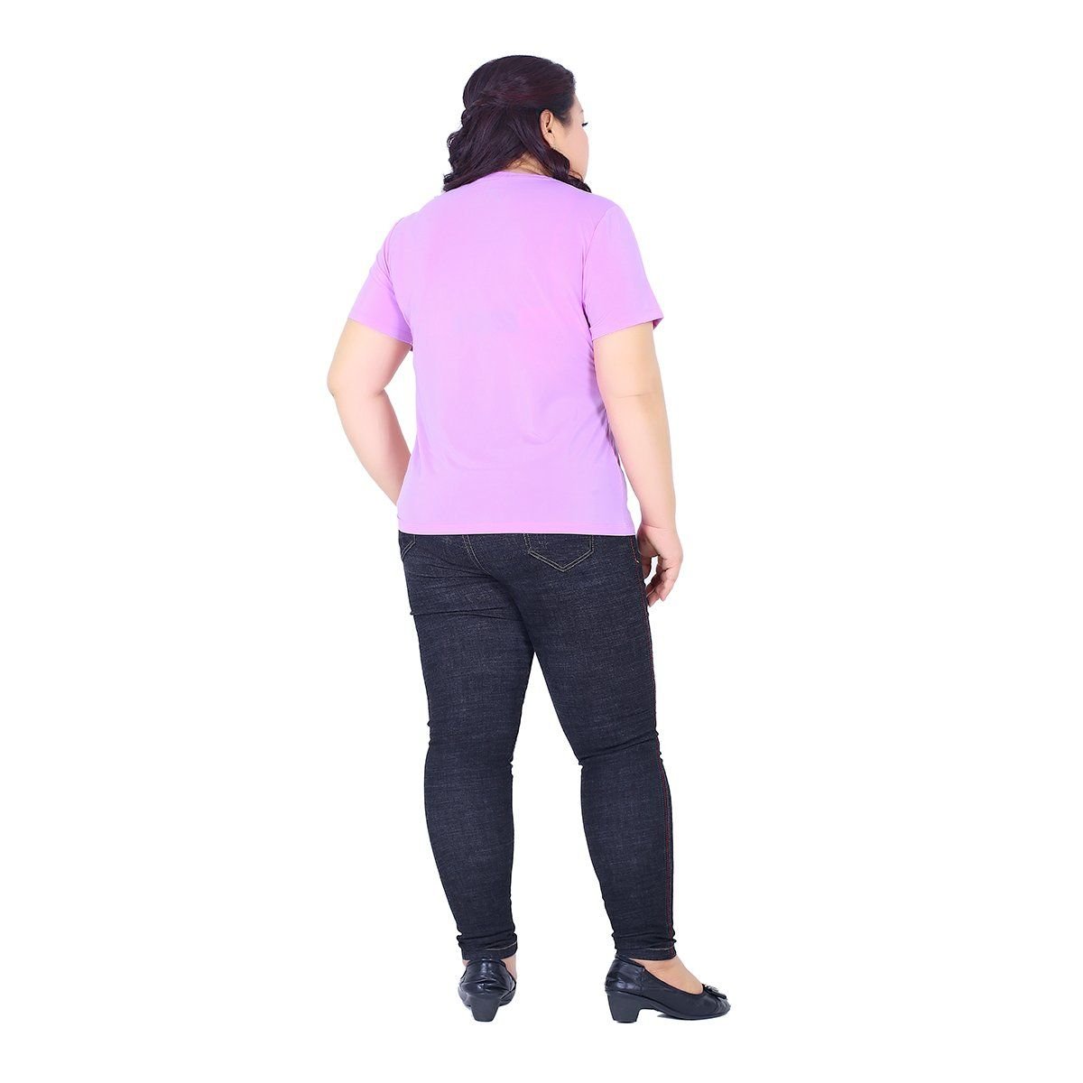 Áo thun nữ tay ngắn big size chất nhung lạnh 150p 0067