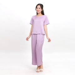 Bộ Dài Tay Ngắn Lụa Nhung cao Cấp 263p 3361