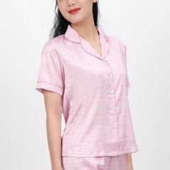 Set đồ bộ nữ kiểu quần dài tay ngắn pijama 263p 3383