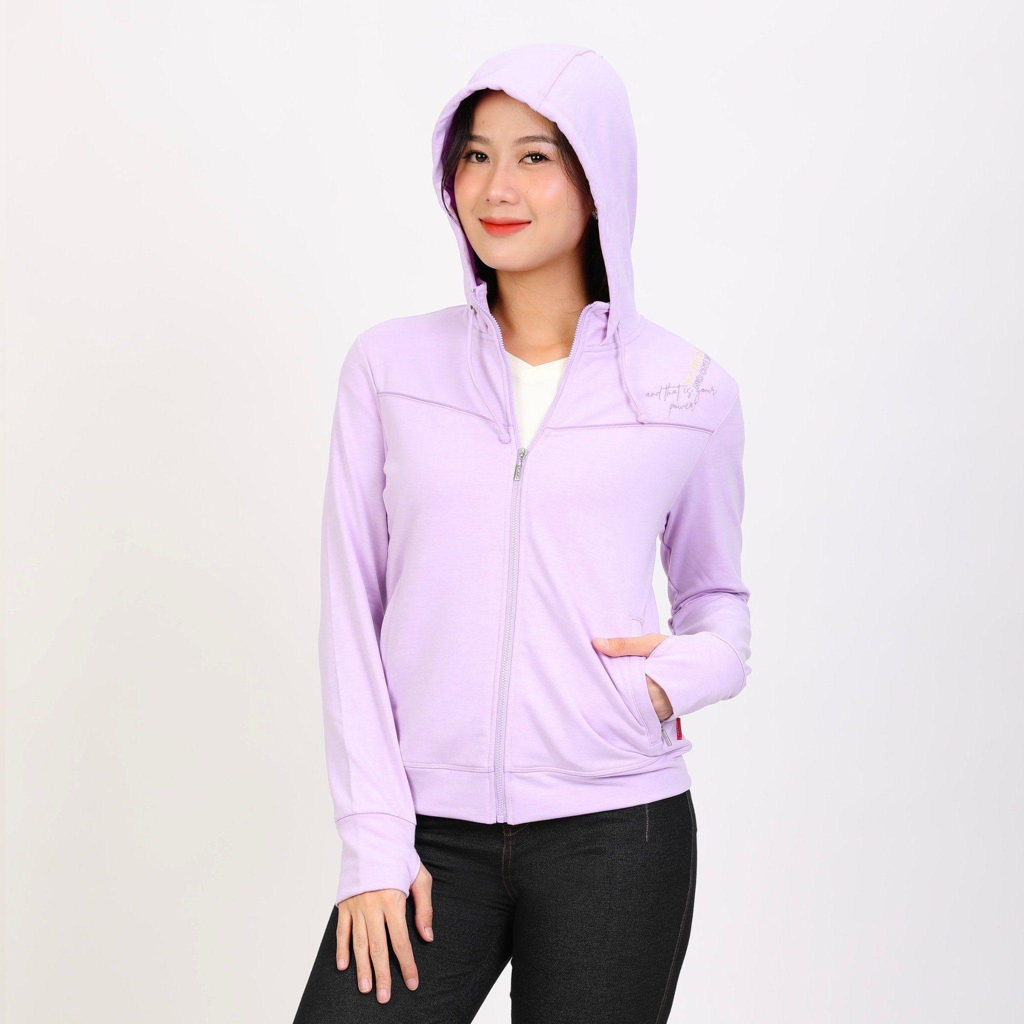Áo khoác nữ chống nắng, chống UV chất vảy cá cotton siêu mát 431p 1294