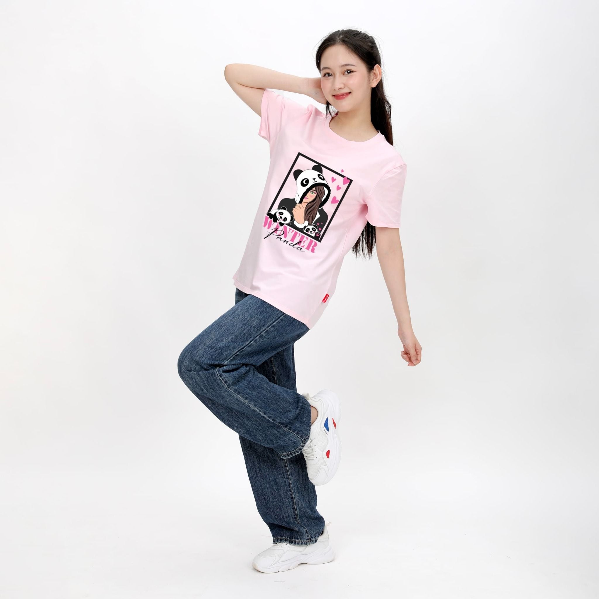 Áo thun nữ form rộng chất cotton siêu mát 020p 0209