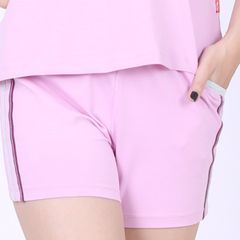 Đồ bộ thể thao nữ mặc nhà quần đùi tay ngắn cotton 025p 3626