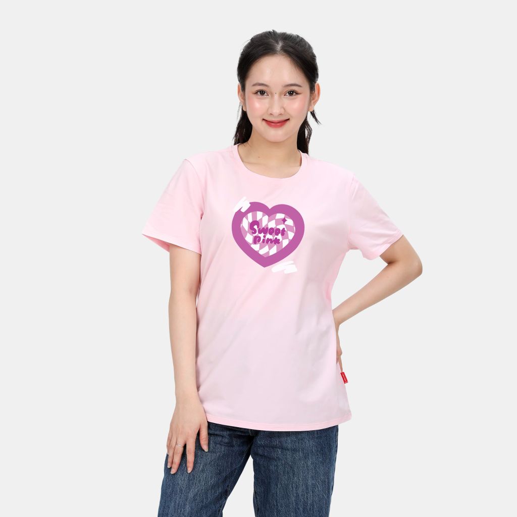 Áo thun tay ngắn cotton form rộng 020p 0208