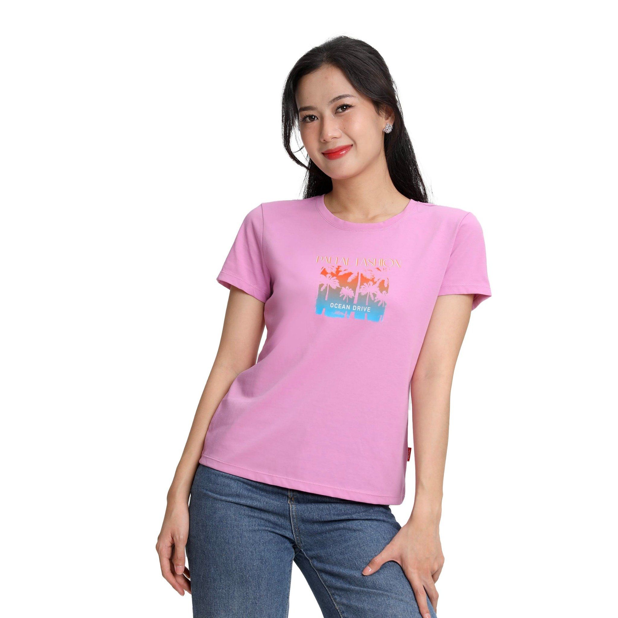 Áo thun nữ tay ngắn chất cotton siêu mát form suông 020p 1021
