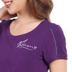 Set đồ bộ nữ kiểu quần lửng tay ngắn chất cotton siêu mát 024p 4246
