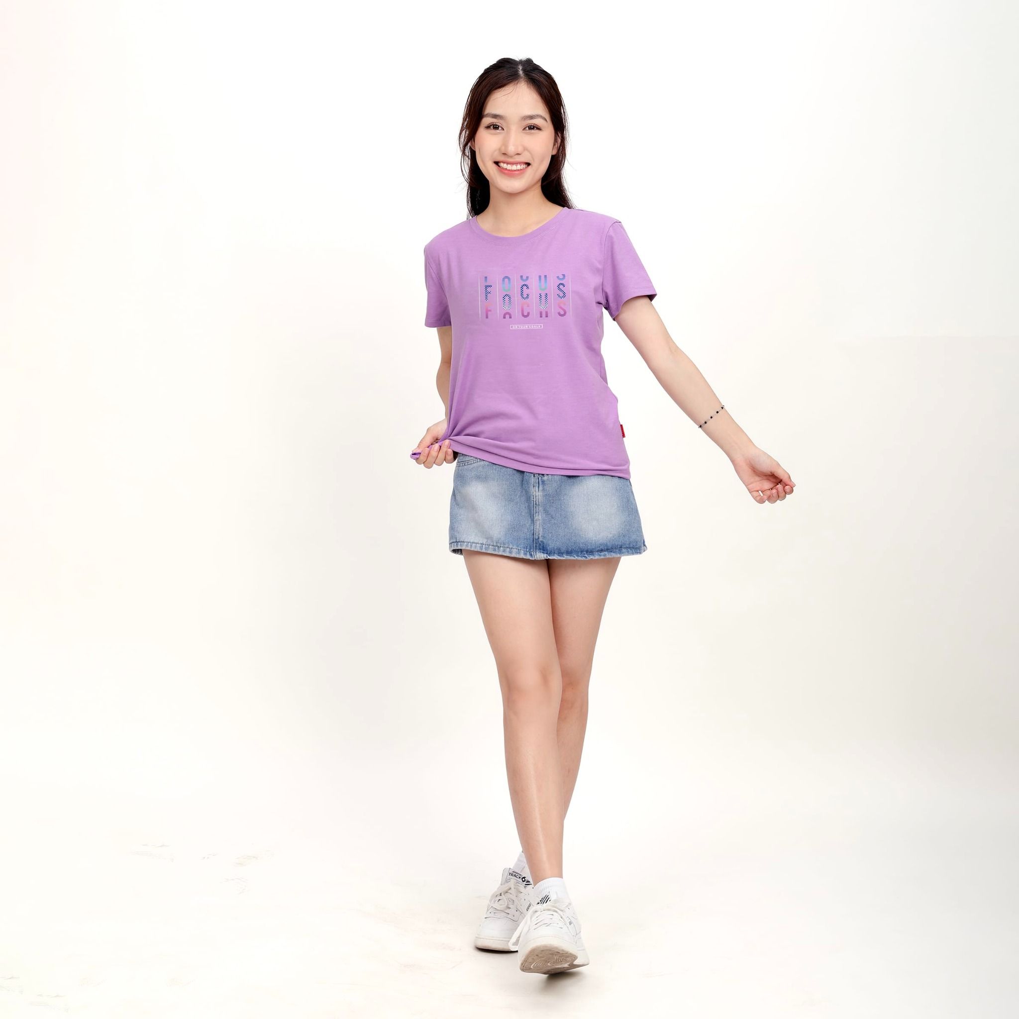 Áo thun nữ form suông chất cotton siêu mát 190p 0292