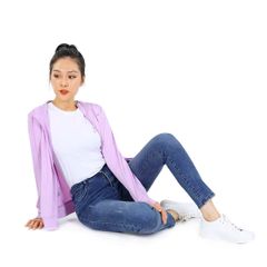 BST Áo khoác nữ chống nắng, chống UV chất mắc lưới siêu mượt 341p 1103 / 1104