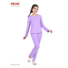 Đồ bộ nữ mặc nhà kiểu quần dài tay dài cotton 033p 3015