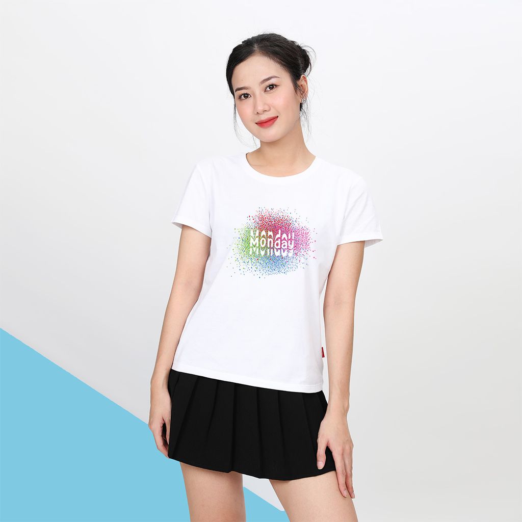 Áo Thun Tay Ngắn Form Suông Cotton 020p 0802