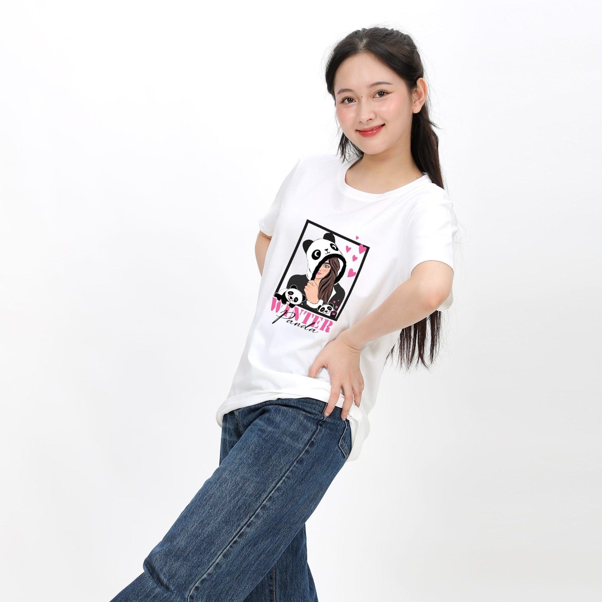 Áo thun nữ form rộng chất cotton siêu mát 020p 0209